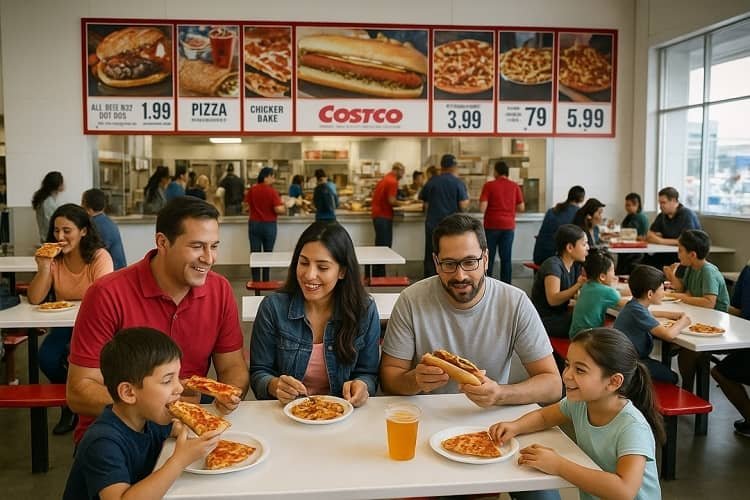 Costco Food Court Menu with Prices