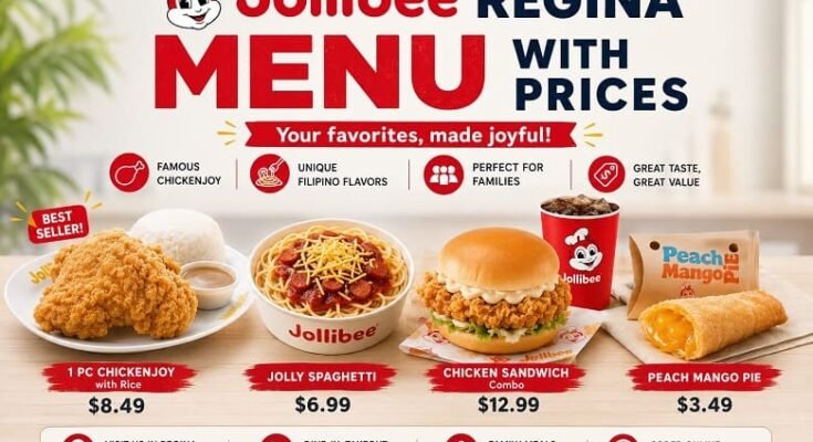 Jollibee Regina Menu With Prices