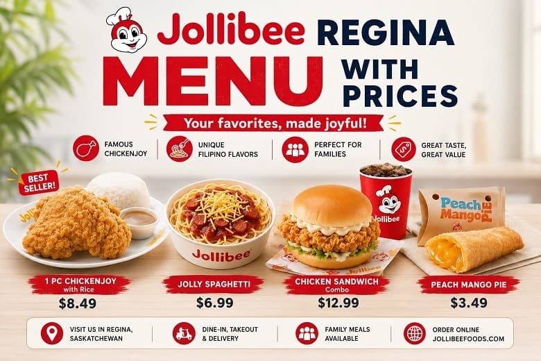 Jollibee Regina Menu With Prices