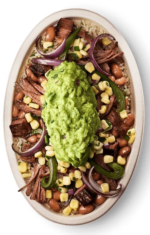 Chipotle Burritos Menu Canada