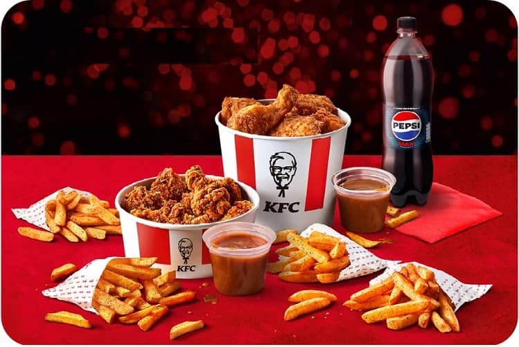 KFC Red Deer Buckets & Family Meals