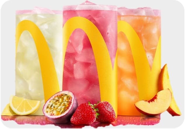 McDonald's Drink Menu Canada