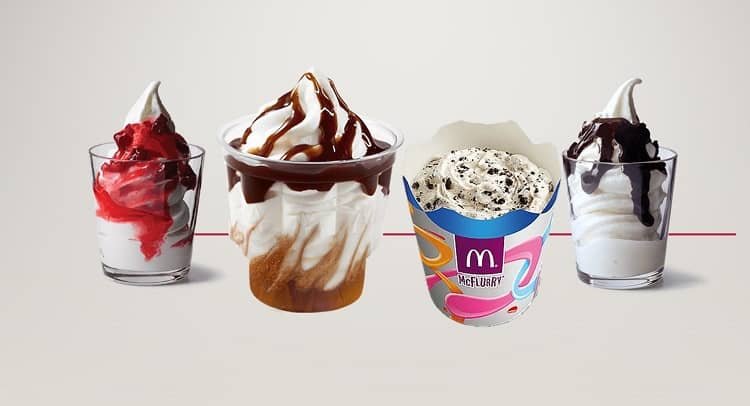 McDonald's Ice Cream Menu – McFlurry, Sundaes & Cone Prices - Canadian ...