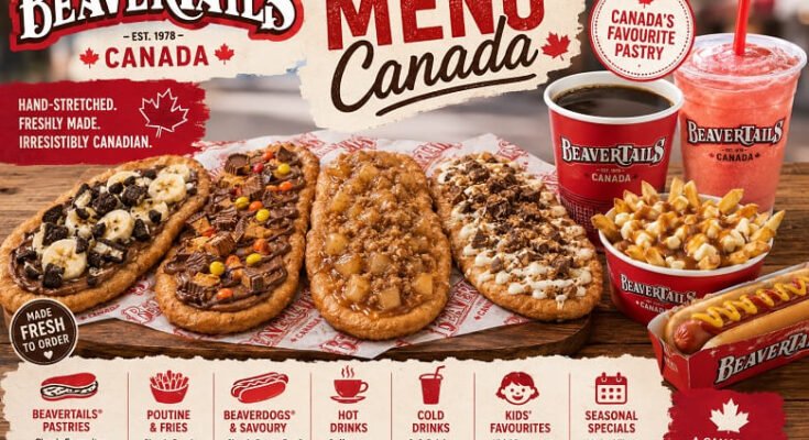 BeaverTails Menu Canada With Prices – Pastries, Poutine & Drinks Menu