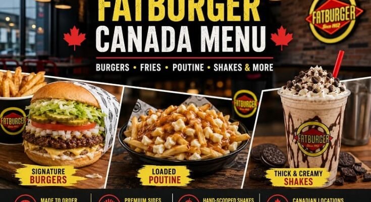 Fatburger Canada Menu