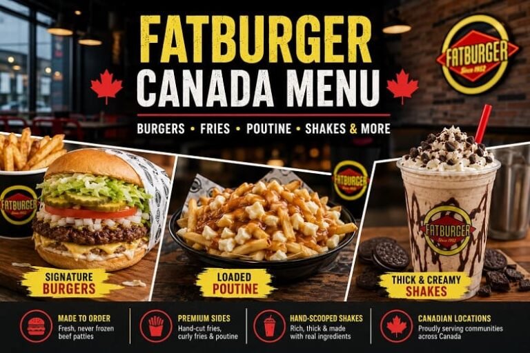 Fatburger Menu.pdf Fatburger Canada Menu – Burgers, Fries, Poutines, Shakes & Prices ...