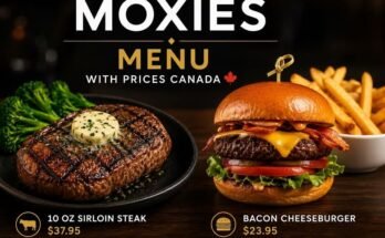 Moxies Menu Canada With Prices – Complete Guide