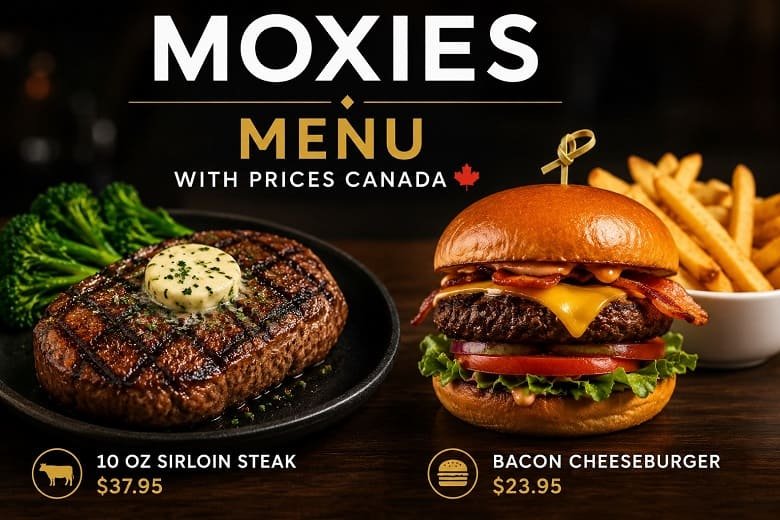 Moxies Menu Canada With Prices – Complete Guide
