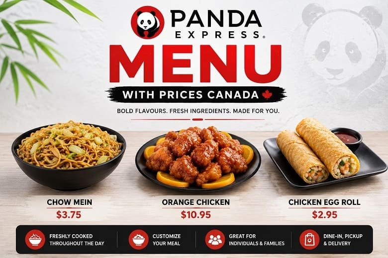 Panda Express Menu Canada
