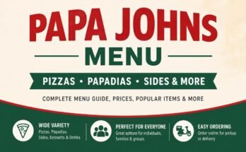 Papa Johns Menu Canada