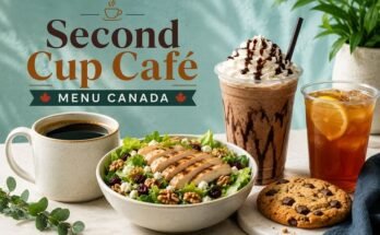 Second Cup Café Menu Canada – Complete Guide to Coffee, Espresso Drinks, Tea, Food & Prices
