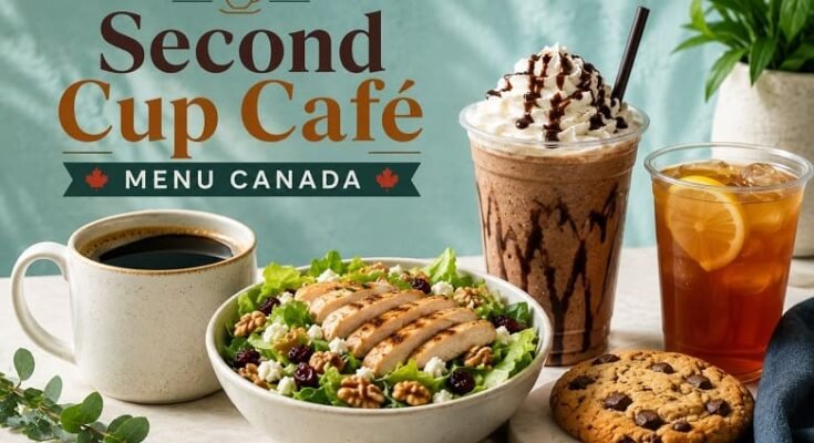 Second Cup Café Menu Canada – Complete Guide to Coffee, Espresso Drinks, Tea, Food & Prices